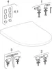 Geberit Acanto WC-Sitz mit Absenkautomat Quick Release, Produktbild-Vorschau 7