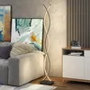 HOMCOM LED Stehlampe Wohnzimmer Dimmbar 144 cm Stehleuchte Produktbild-Vorschau 2
