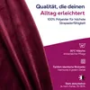 Samt Vorhang Kräuselband U-Band Gardine Velvet abdunkelnd, Produktbild-Vorschau 3