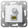 GIRA 569703. Buchsen-Typ: RJ-45 + SAT. Produktfarbe: Weiß Anteprima dell’immagine prodotto 2