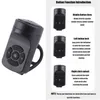 Universelle Fahrradglocke mit USB -wiederaufladbarem Horn Produktbild-Vorschau 6