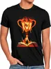 BaumwolleCloud Eternal Fire Herren T-Shirt eule harry Produktbild-Vorschau 1