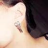 Einzigartiges Scherenform-Design, Punk-Ohrstecker für Produktbild-Vorschau 2