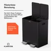 Klarstein Moderne 40 L Mülleimer (2x20 L) mit Produktbild-Vorschau 5