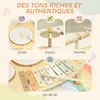 Sweiko Kinder Schlagzeug 4-in-1 Montessori Musikinstrumente Produktbild-Vorschau 8