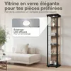 Vitrine en verre K-Möbel (176 x 37 x 33 cm) - Fabriquée en Voir les images du produit 5