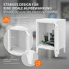 ML-Design Aktenschrank 40x30x57,5 cm, Weiß, Stahl, Produktbild-Vorschau 3