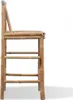 Side view of a bamboo bar stool. Produktbild-Vorschau