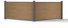 10 m hoher PRIEL-Zaun aus Holzimitat-Verbundmaterial, 90 cm Produktbild-Vorschau 7