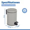 WENKO Tret Müll Eimer 3 L Abfall Papier Korb Trenner Produktbild-Vorschau 3