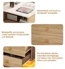 UnboxG 2er Set Nachttische mit RGB LED & Ladestation, Produktbild-Vorschau 9