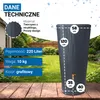 4rain VASO DECOR 2w1 zbiornik na deszczówkę 220 l, graphite Podgląd zdjęcia produktu 3