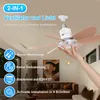 ventilateur de plafond 40W 52CM avec éclairage, lampe de Voir les images du produit 3