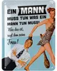 LANOLU retro Blechschilder Sprüche lustig, witziges Produktbild-Vorschau 1