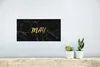 MuchoWow® Poster Zitat - Kalender - Mai - Gold 40x20 cm - Produktbild-Vorschau 5