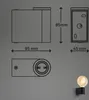 Briloner Donga Lampe de miroir salle de bain, IP44 Voir les images du produit 6