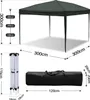 Izrielar Pavillon 3x3m Faltpavillon Tasche Wasserdicht Produktbild-Vorschau 2