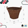 KOTARBAU® Proutěný koš s uchy Univerzální pro skladování a Náhled obrázku produktu 3