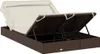 2-Personen-Sonnenliege mit Dach Braun 213x118x97 Poly Produktbild-Vorschau 10