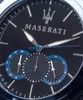 Maserati Herren Uhr TRAGUARDO Chronograph Silikon schwarz Produktbild-Vorschau 5