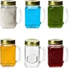 6 szklanek do napojów 420 ml z uchwytem i pokrywką Koktajle Podgląd zdjęcia produktu 1