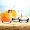 PLATINUX Trinkgläser mit Juice-Print 260ml (max.310ml) Set Produktbild-Vorschau 4