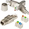 PremiumX 10x Netzwerkstecker Cat6A RJ45 Stecker LAN Produktbild-Vorschau 2