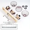 Cotes »Cotes« Deckenlampe, Holz/Metall, Natur/Rostfarbene Produktbild-Vorschau 5