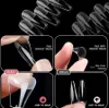 Falsche Nägel Tips Set 420 Stück Soft Gel Nagelspitzen Kit, Produktbild-Vorschau 4
