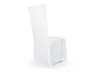 Coprisedia matrimonio 107x49x41cm raso bianco Anteprima dell’immagine prodotto 3