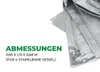 Rainexo Dreifach laminierte Schutzhülle in Silbergrau für 4 Produktbild-Vorschau 3