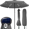 KINGSLEEVE® Parasol de jardin extérieur LED solaire 330cm Voir les images du produit 1