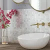 Marmor Naturstein Mosaik Fliesen Venantius Weiß Produktbild-Vorschau 7