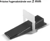 STAHLWERK Fliesen-Nivellier-Set 200 Zuglaschen für 2mm Produktbild-Vorschau 4