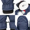 A collage of four close-up images of children's winter gloves. Náhled obrázku produktu