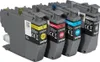 A set of four Brother printer ink cartridges. Voir les images du produit