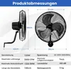 Ø56 cm Wand-Ventilator Oszillierend Ventilator für Lager Produktbild-Vorschau 3