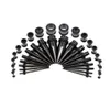 36 Stück Edelstahl Spitzkegel Stretching Ohr Tunnel Stecker Produktbild-Vorschau 5