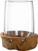 Leonardo Terra Windlicht mit Teakholz Sockel, Produktbild-Vorschau 1