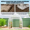Outsunny Gewächshaus ca. 3 x 2 x 2 m Foliengewächshaus mit Produktbild-Vorschau 7