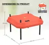 Fudajo Panneau chauffant – 35 x 35 cm – 50 W – pour élevage Voir les images du produit 4