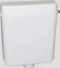 A white toilet cistern is shown against a light gray background. Produktbild-Vorschau