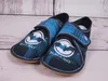 Jungen Hausschuhe BAREFOOT EF 394 BAT Fledermaus Dunkelblau Produktbild-Vorschau 3