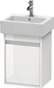 Waschtischunterbau KETHO 320x400x550mm Ans rechts nussbaum Produktbild-Vorschau 3