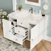 MODFU  Waschtischunterschrank,  Badezimmerschrank, Produktbild-Vorschau 3