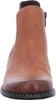 A front view of a brown Chelsea boot. Produktbild-Vorschau