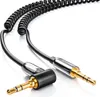 deleyCON 2m Klinken Kabel Spiralkabel - Stereo Audio - AUX Produktbild-Vorschau 1