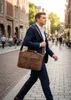Borsa per laptop Belveder, in vera pelle, da portare a Anteprima dell’immagine prodotto 3