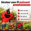 AJIEQAQ 2-in-1: Accu-snoeimes + mini accu-kettingzaag, 21V Productafbeelding-voorbeeld 20