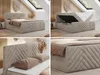 MKS MEBLE Boxspringbett 120x200 mit Bettkasten Matratze H3 Produktbild-Vorschau 2